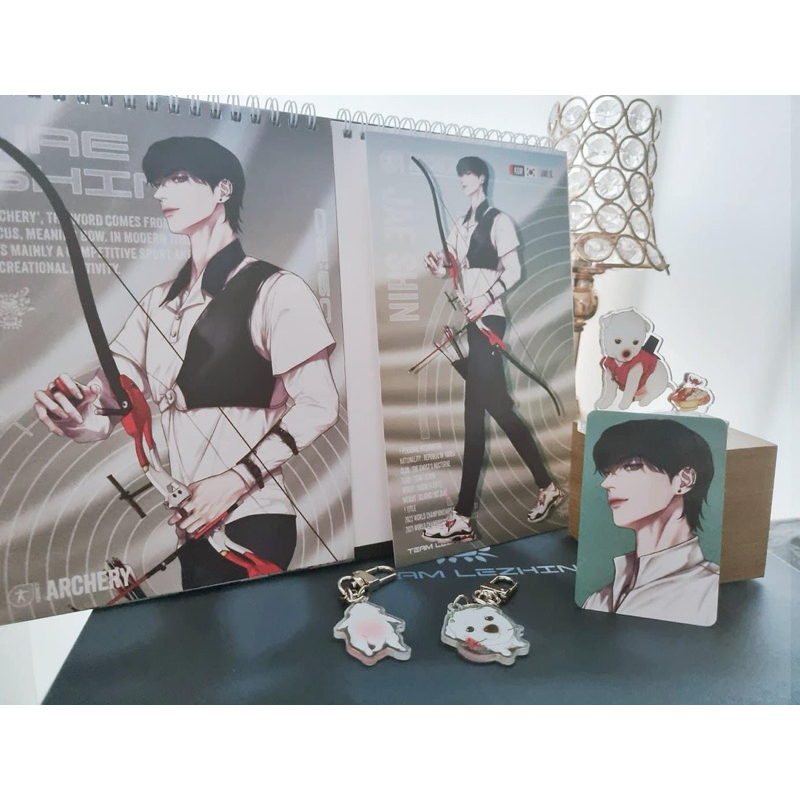 [Ready Stock] Lezhin 2024 Devil Nocturne Calendar Card (The Ghost'S