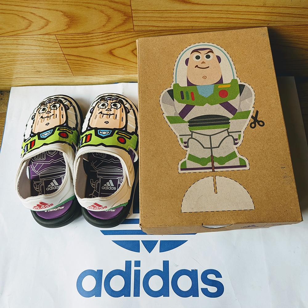 Adidas X DISNEY Pixel BUZZ LIGHTYEAR Children Sandals 19cm (New Used ...