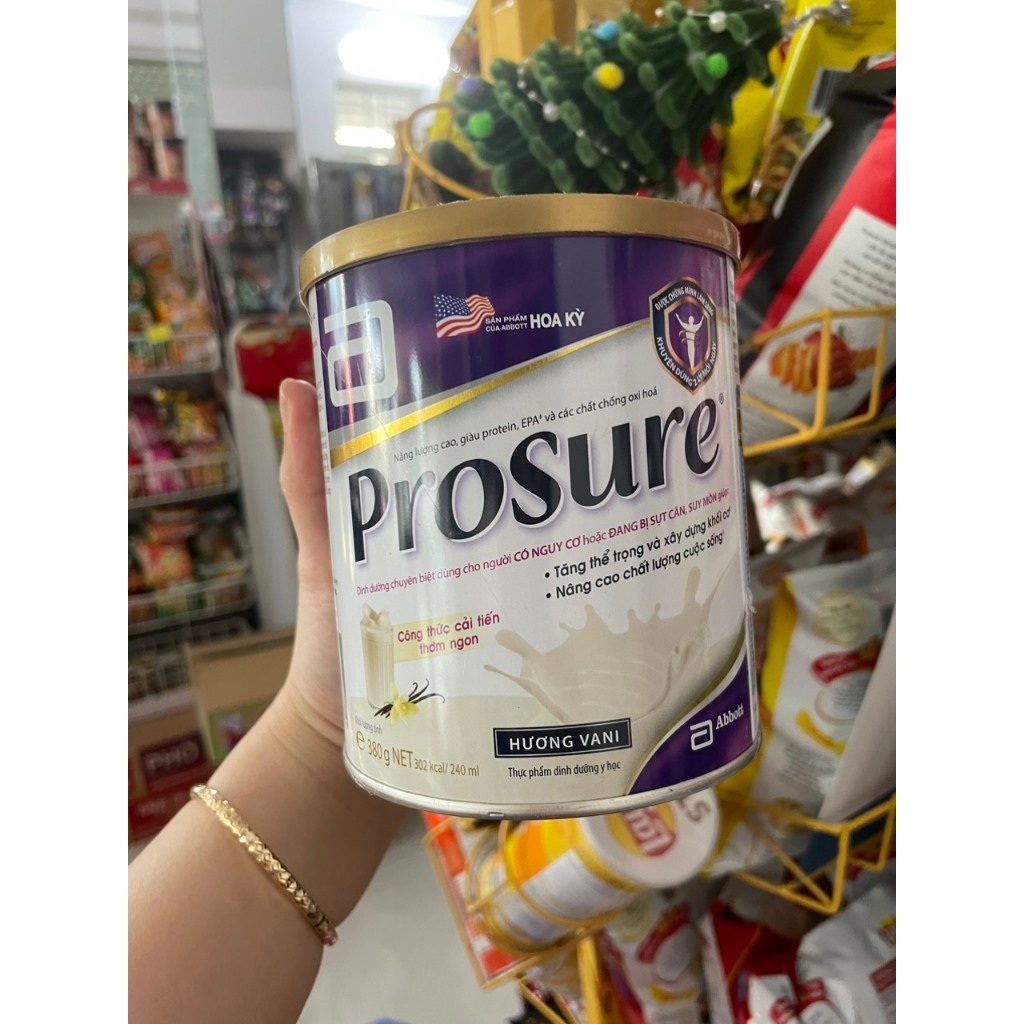 Prosure Vanilla Flavored Milk Powder 380g For Cancer Patients Shopee Malaysia