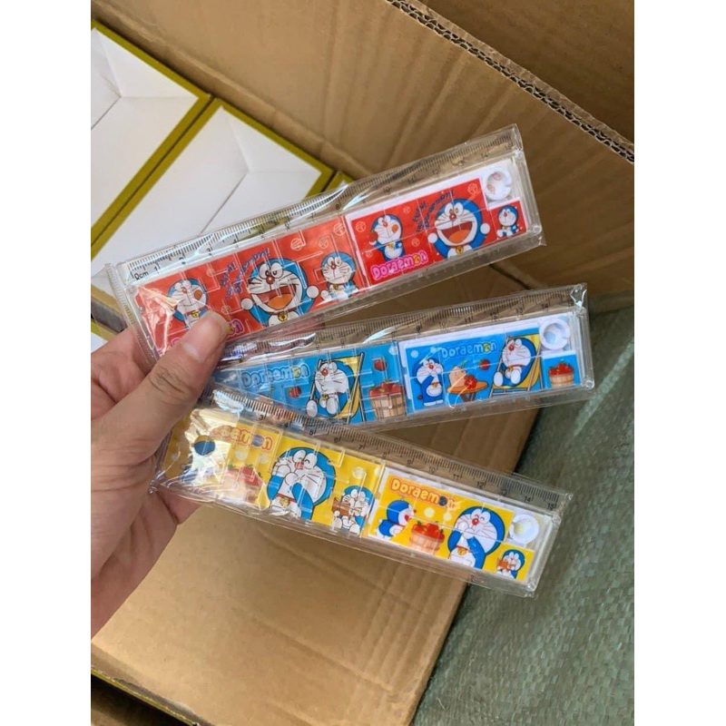 Doraemon marble game puzzle ruler 15cm, 18cm | Shopee Malaysia