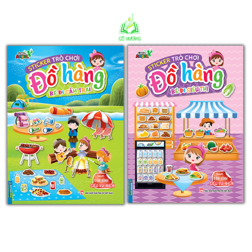 Books - Combo 2c stickers of food games - Children go to the Mall and ...