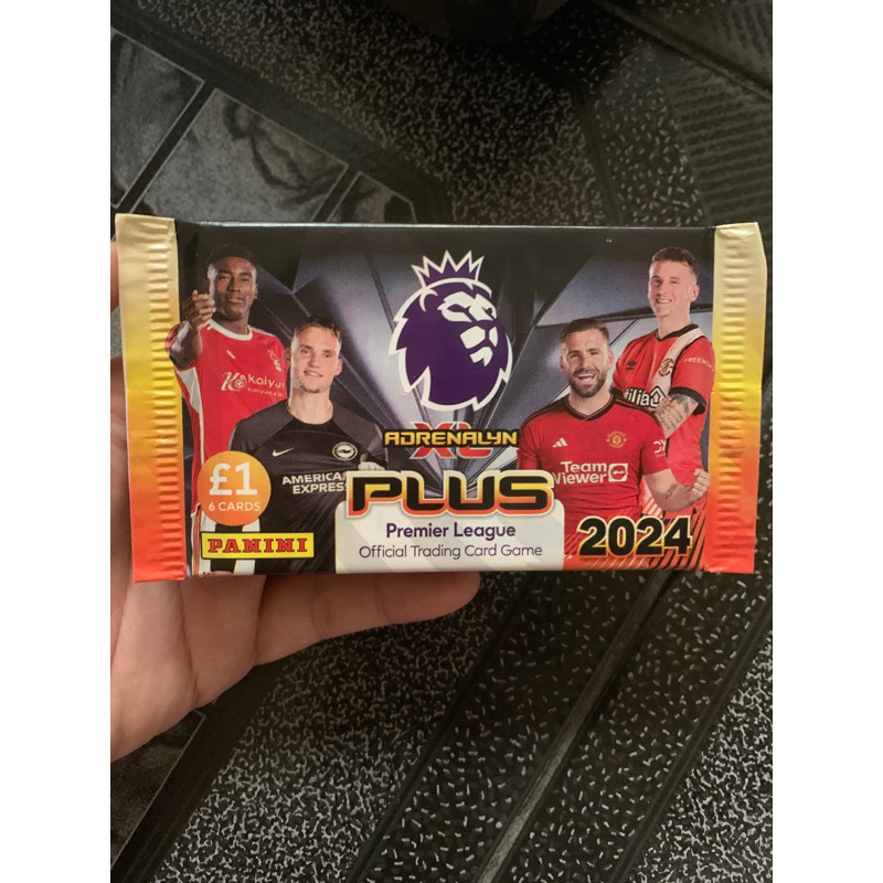 [BUY 3 GET 1 FREE] PANINI PREMIER LEAGUE PLUS 23/24 PLAYER CARD PACK (6 ...