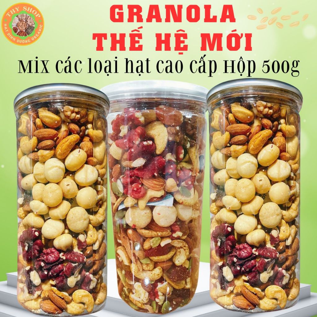 New Generation Granola Cereals Mix Premium Nuts No Oats, No Dried Fruit