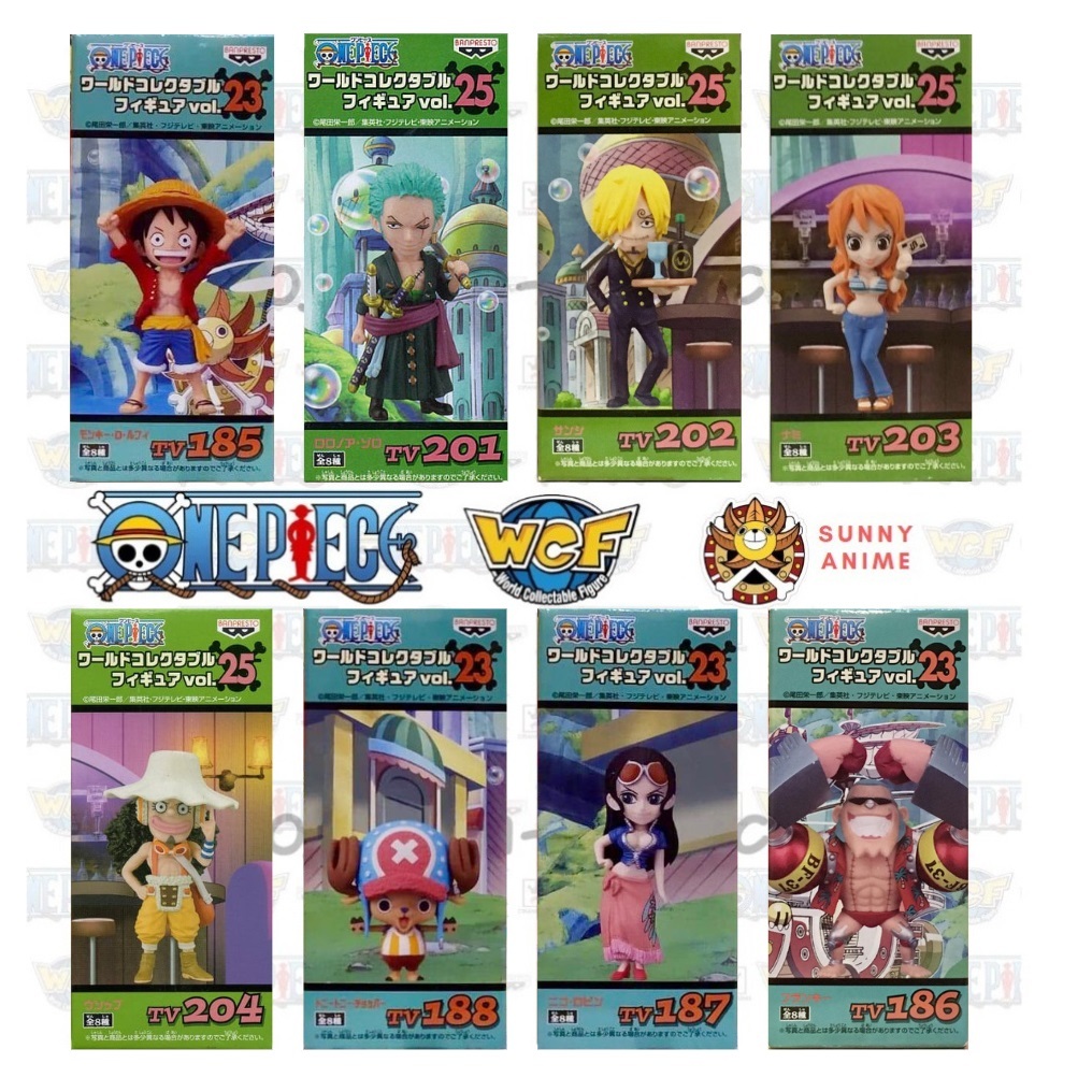 Genuine One piece Model - Straw Hat Team Onepiece after TimeSkip wcf ...