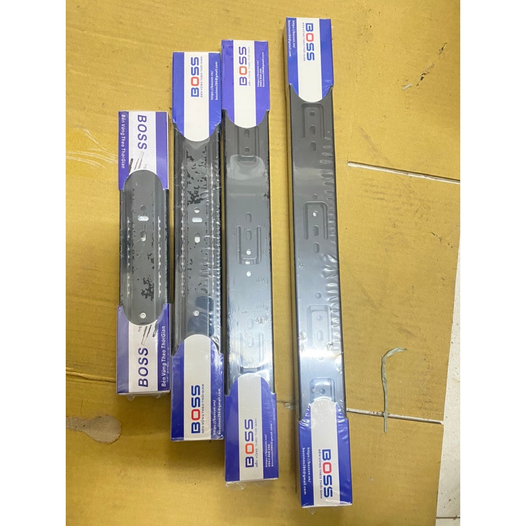 BOSS damping rails, 3-stage damping ball bearings, sliding rails ...