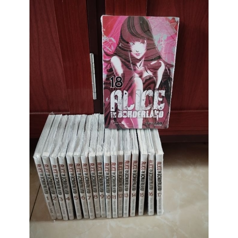 Comics Alice In Borderland Complete set of 18 volumes Tre