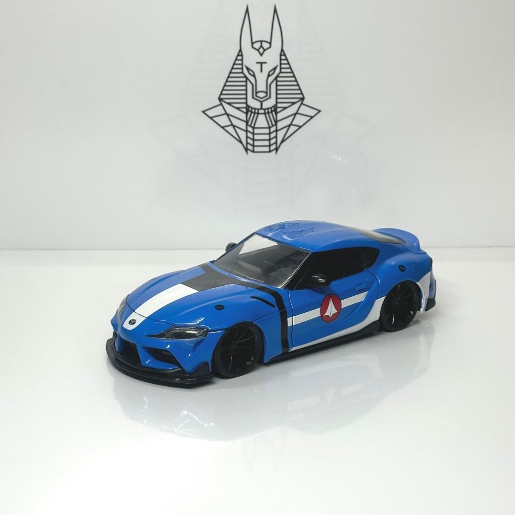 1/24 Metal Car Model TOYOTA SUPRA GR SPORT Jada Supercar For Display