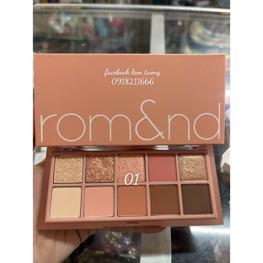 Romand Better Than Eye Palette 10-Cell Super Sparkling Eyeshadow ...