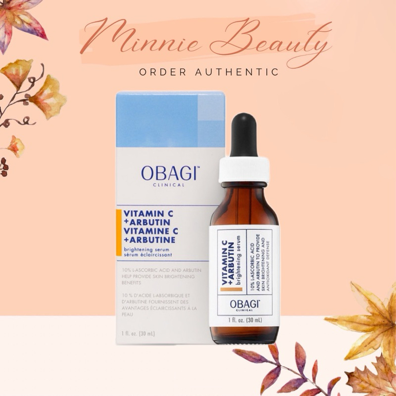 Vitamin C + Arbutin Brightening Serum fullsize 30ml brightens skin