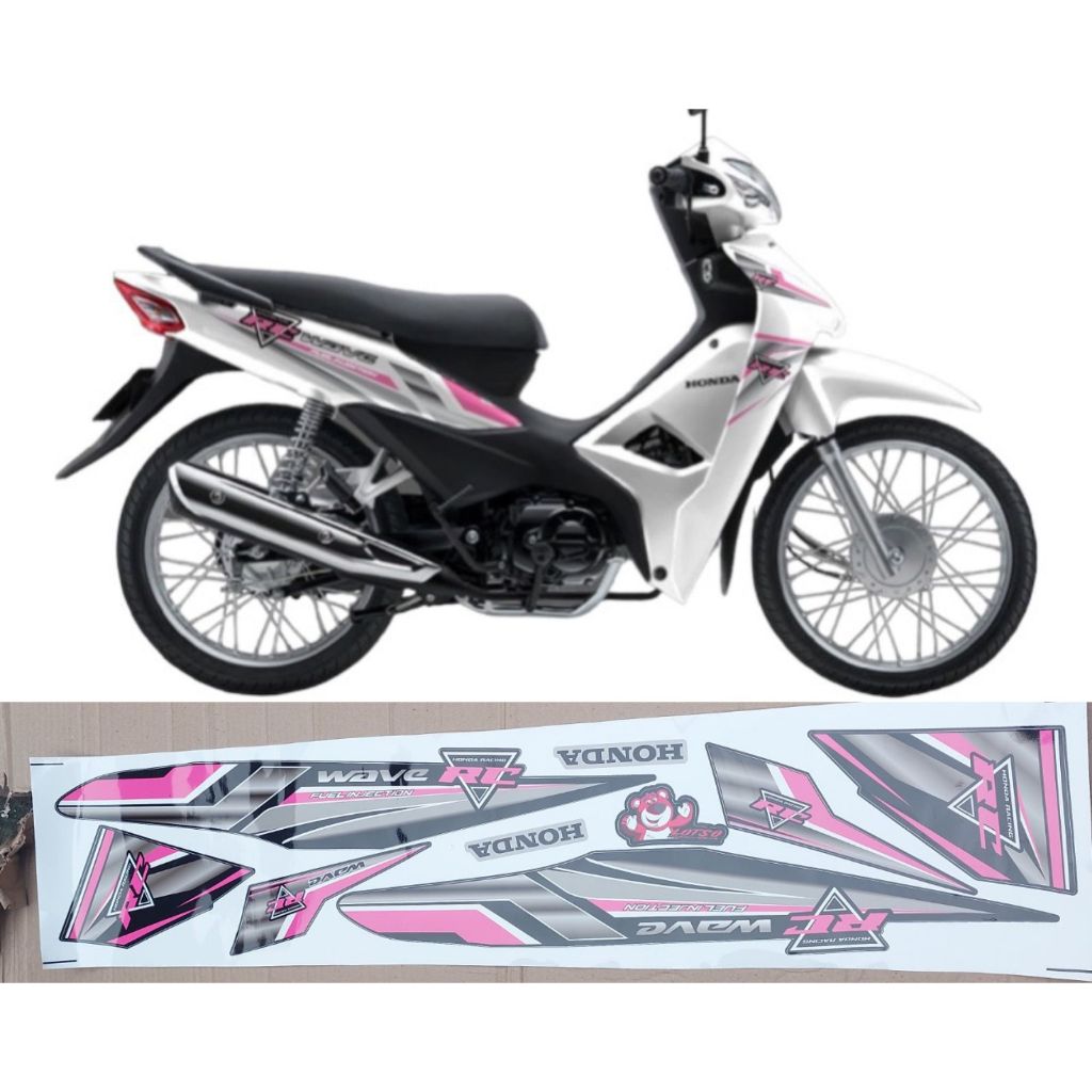 Wave Car Stickers Wave Stickers Latest RC Model 2024 Full Color Wave ...