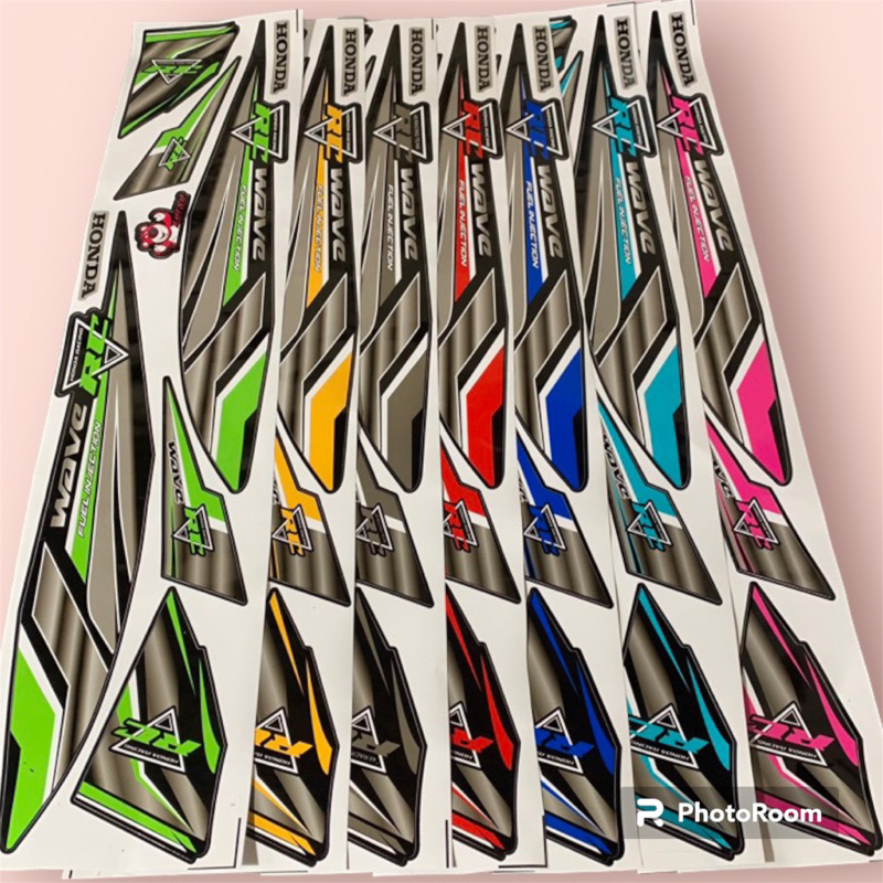 Latest RC Model Removable Stickers Wave 50/100/110 Extremely Hot 2024 ...