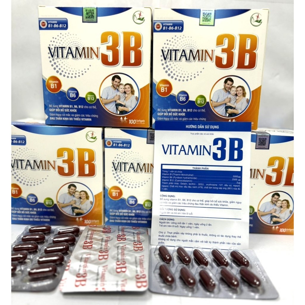 Vitamin 3B Supplements Vitamin b1 b6 b12 To Supplement Nutrients For ...