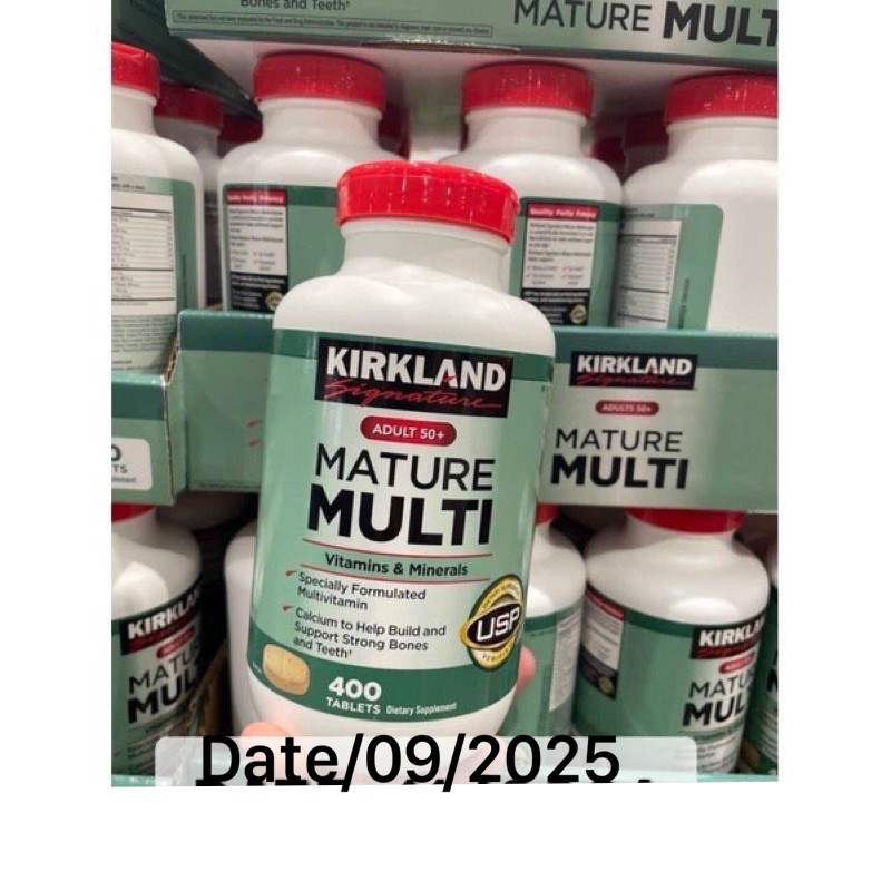 [Us Goods]dat / 2025 Multi Minerals Kirkland Multiminerals 50+ 400Vien