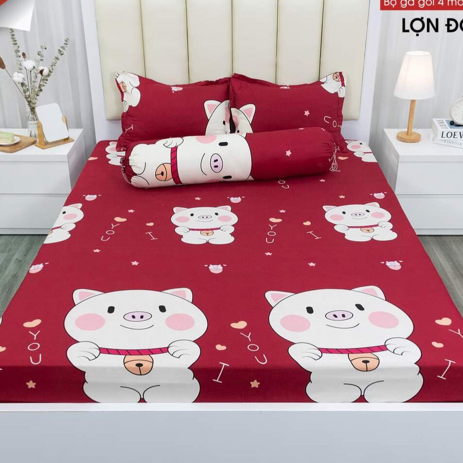 Mattress cover set with matching cover, 4 Piece, size 1m5/1m6/1m8, many ...