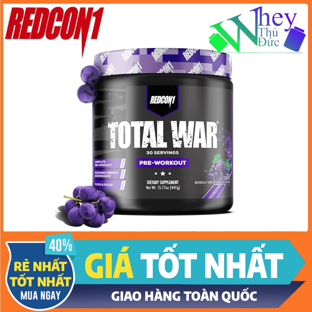 Increase strength Total War Redcon1 30 Times Use Grape flavor