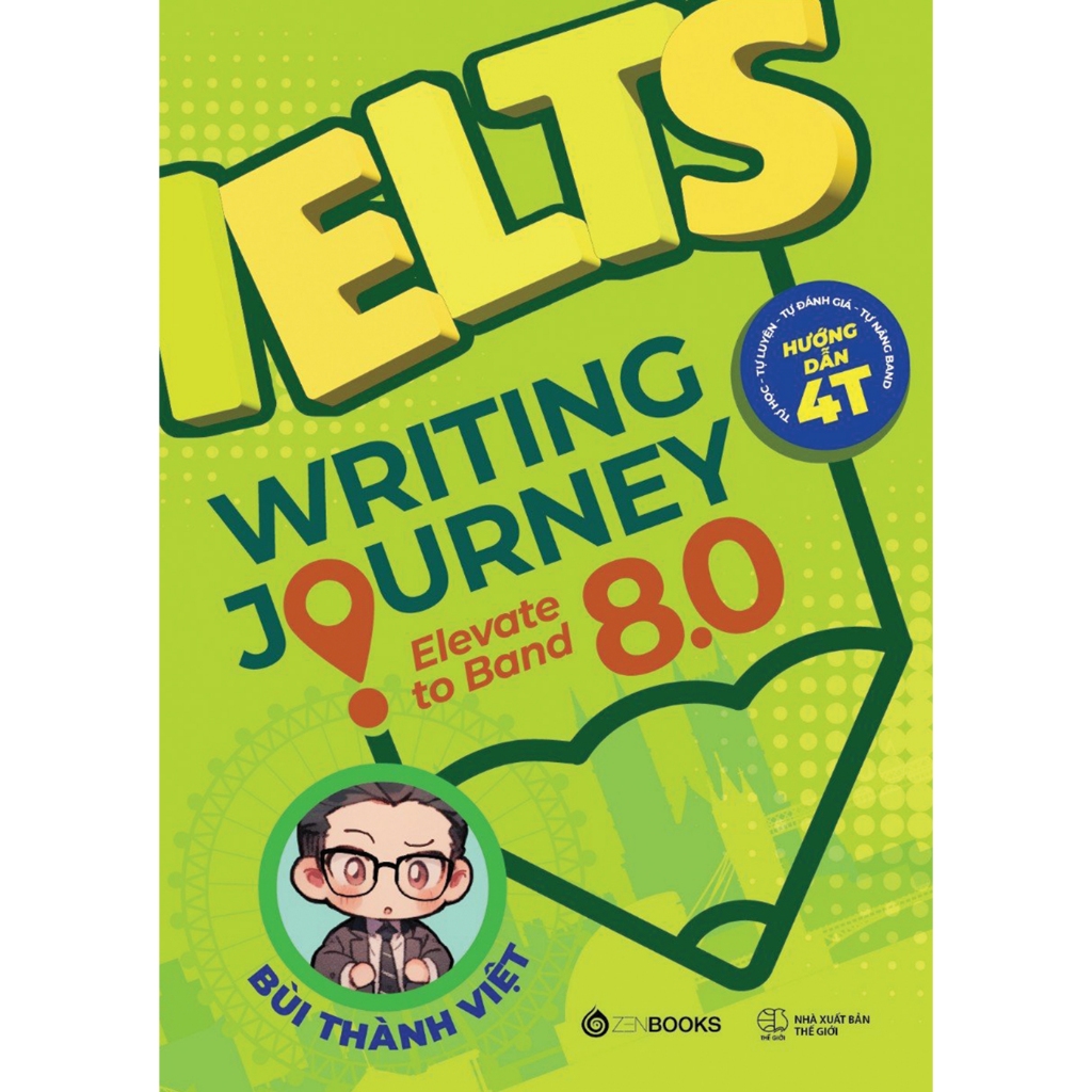 Books - IELTS Writing Journey: Elevate To Band 8.0 - Saigon Books ...