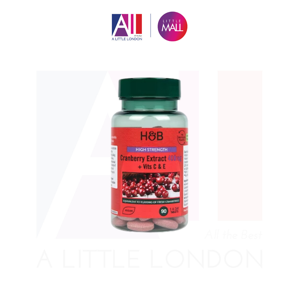90 Holland & Barrett High Strength Cranberry Extract vitamin Holland