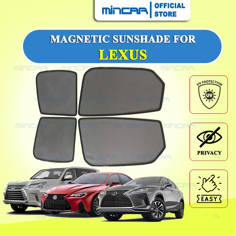 Sunshade For Lexus IS250, RX350, ES250, ES350, LX570 Cars Set Of
