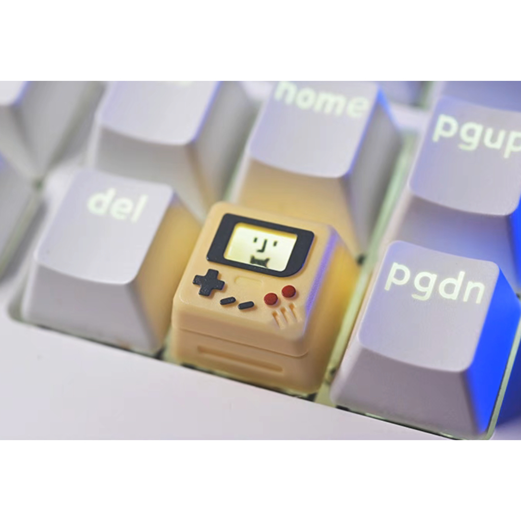Vintage Classic Retro Game artisan odd LED Keycap mechanical keyboard ...