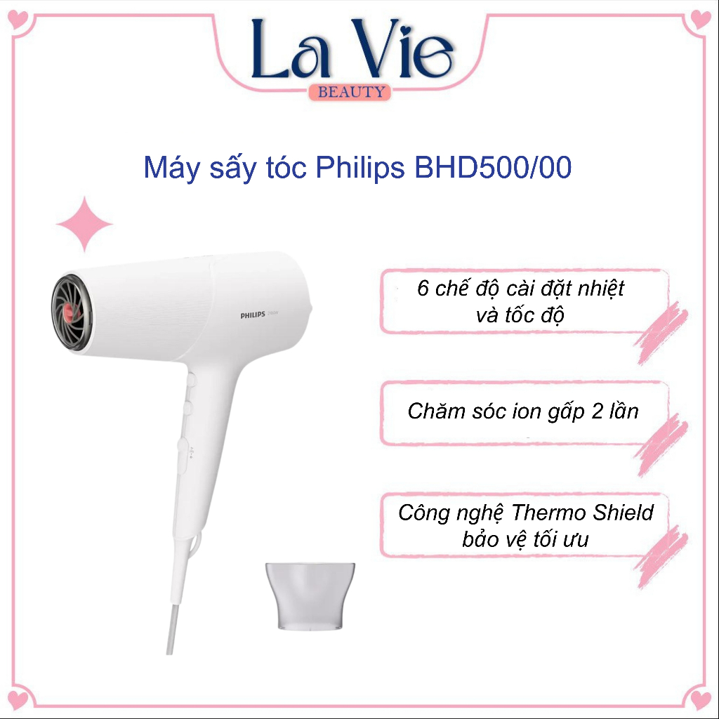 Philips BHD500/00 hair dryer - Genuine product, | Shopee Malaysia