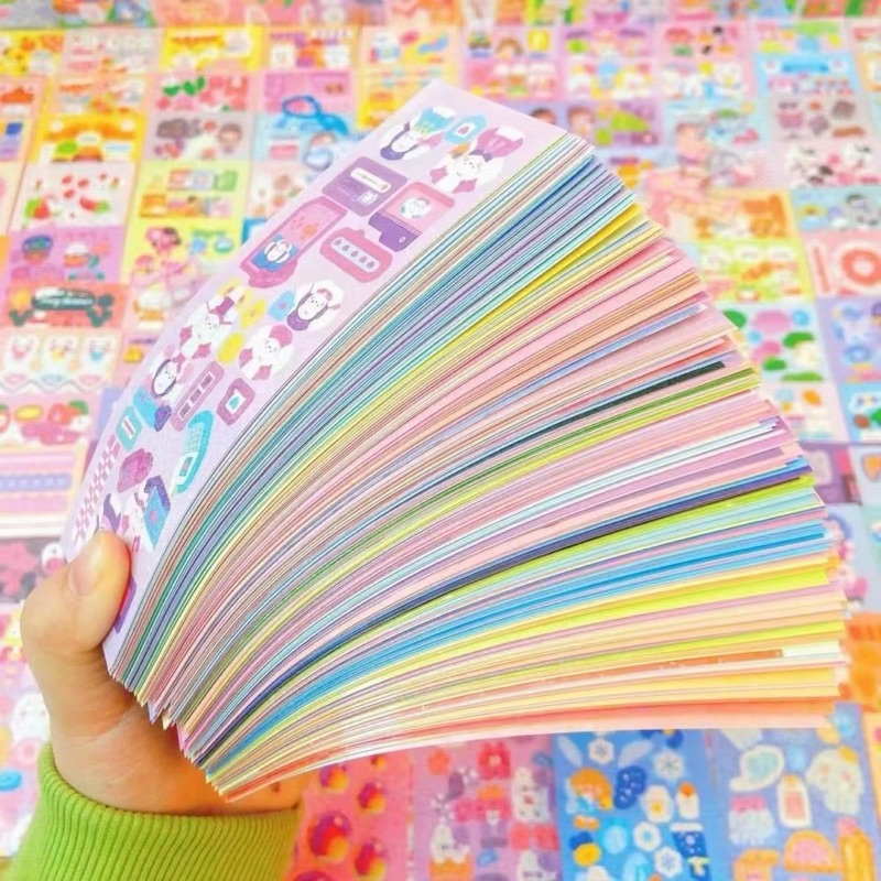STICKER FOR KIDS SET OF 200 SHEETS (FREE 1 STICKER NAIL SHEET HANDPiece ...