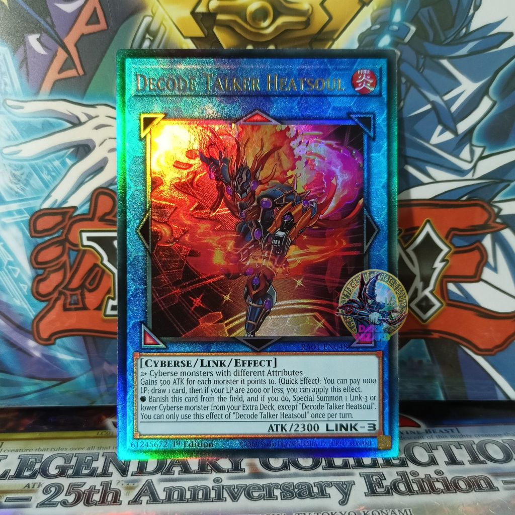 Decode Talker Heatsoul - Ra01-en048 - Prismatic Ultimate Rare [card 