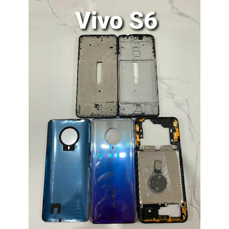 Vivo S6 5G Zin New Case | Full frame, buttons, cam glass, sim tray ...