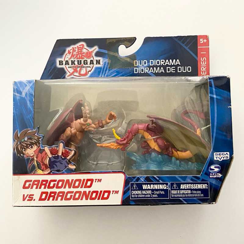 Genuine Bakugan Figure Model Toy Full Box - Gargonoid vs Dragonoid ...