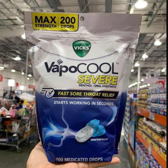 [new Product] vicks vapocool max strength lozenges to relieve sore