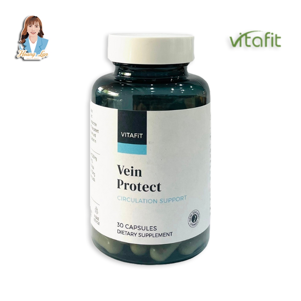 New Zealand VitaFit Vein Protect 30 Capsules For Varicose Veins And ...