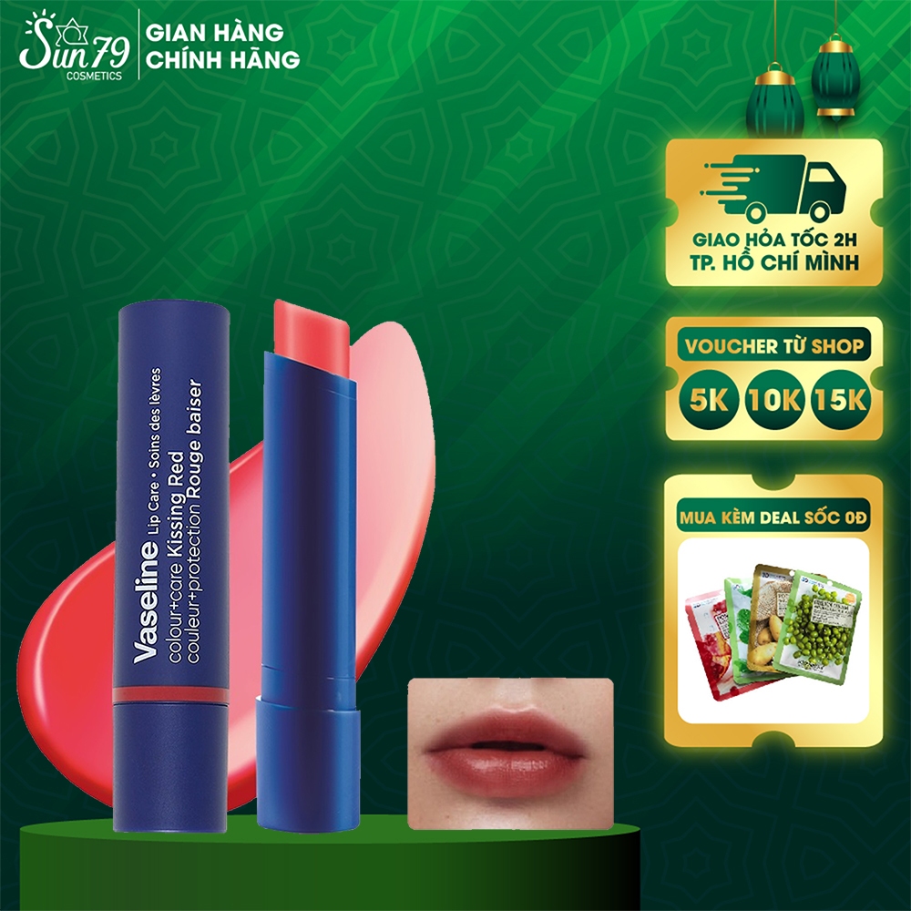Vaseline Color +Care Kissing Red Lip Balm (Red) 3g Shopee Malaysia