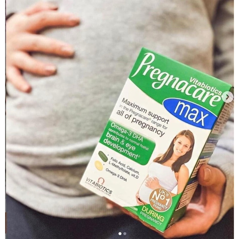 Pregnacare Max Vitabiotics Multivitamin 84 Vitamins, folic acid And DHA ...
