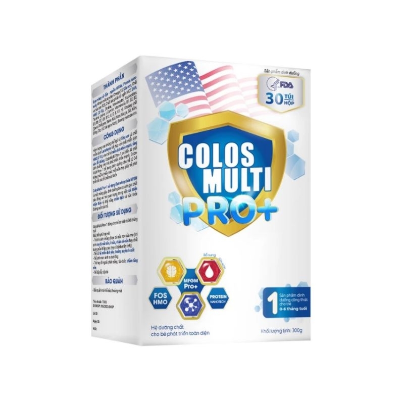 Colosmulti Pro+ 1 powdered milk 300g/30 packs enhances immunity ...