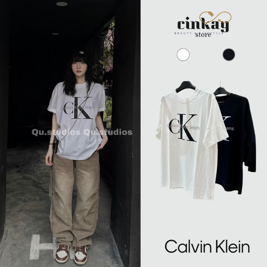 Ck Calvin Klein Jeans 100% cotton T-Shirt, High-Quality Genuine ...