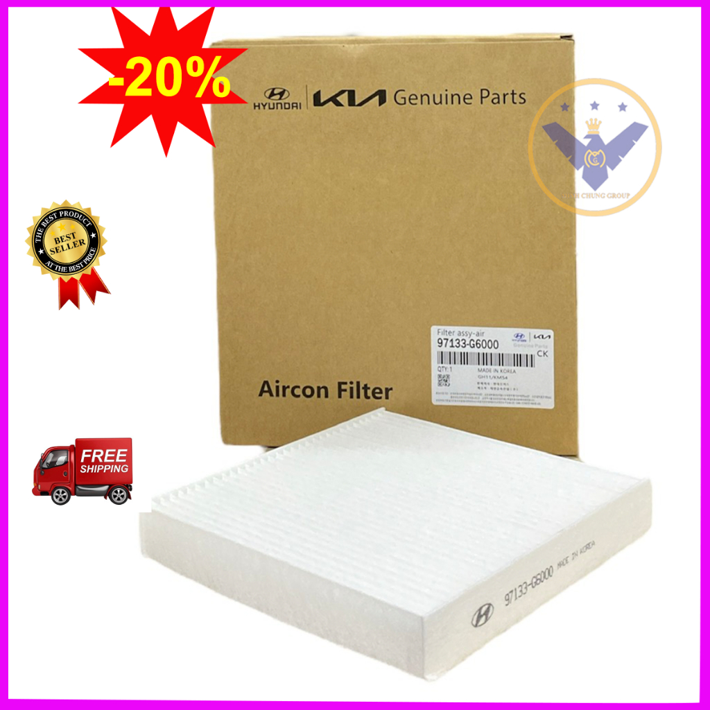 Air Conditioner Filter Kia Morning GTLine / XLine, Picanto (New form