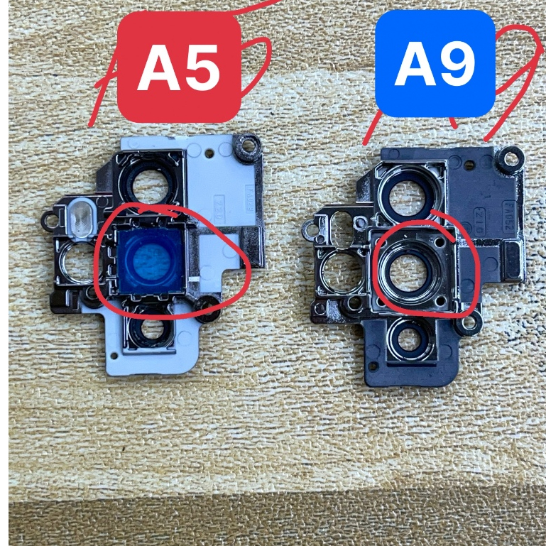 Camera lens assembly a5- 2020/ a9 -2020 2 different types | Shopee Malaysia