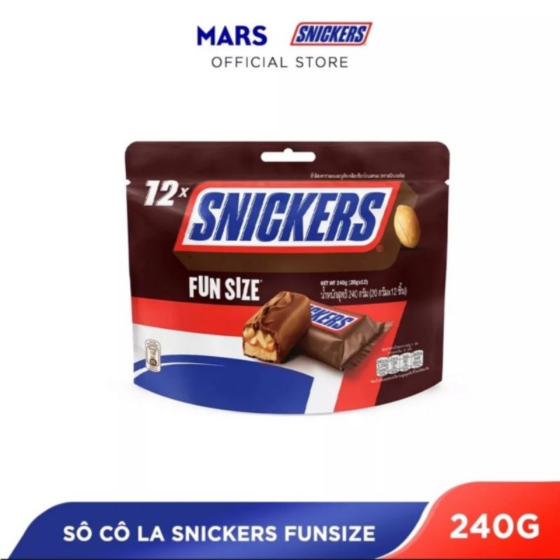 Snickers chocolate candy 240g pack | Shopee Malaysia