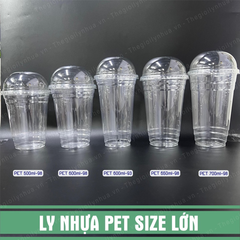 Pet Plastic Cups for coffee, juice, fruit tea, smoothies, cold drinks ...