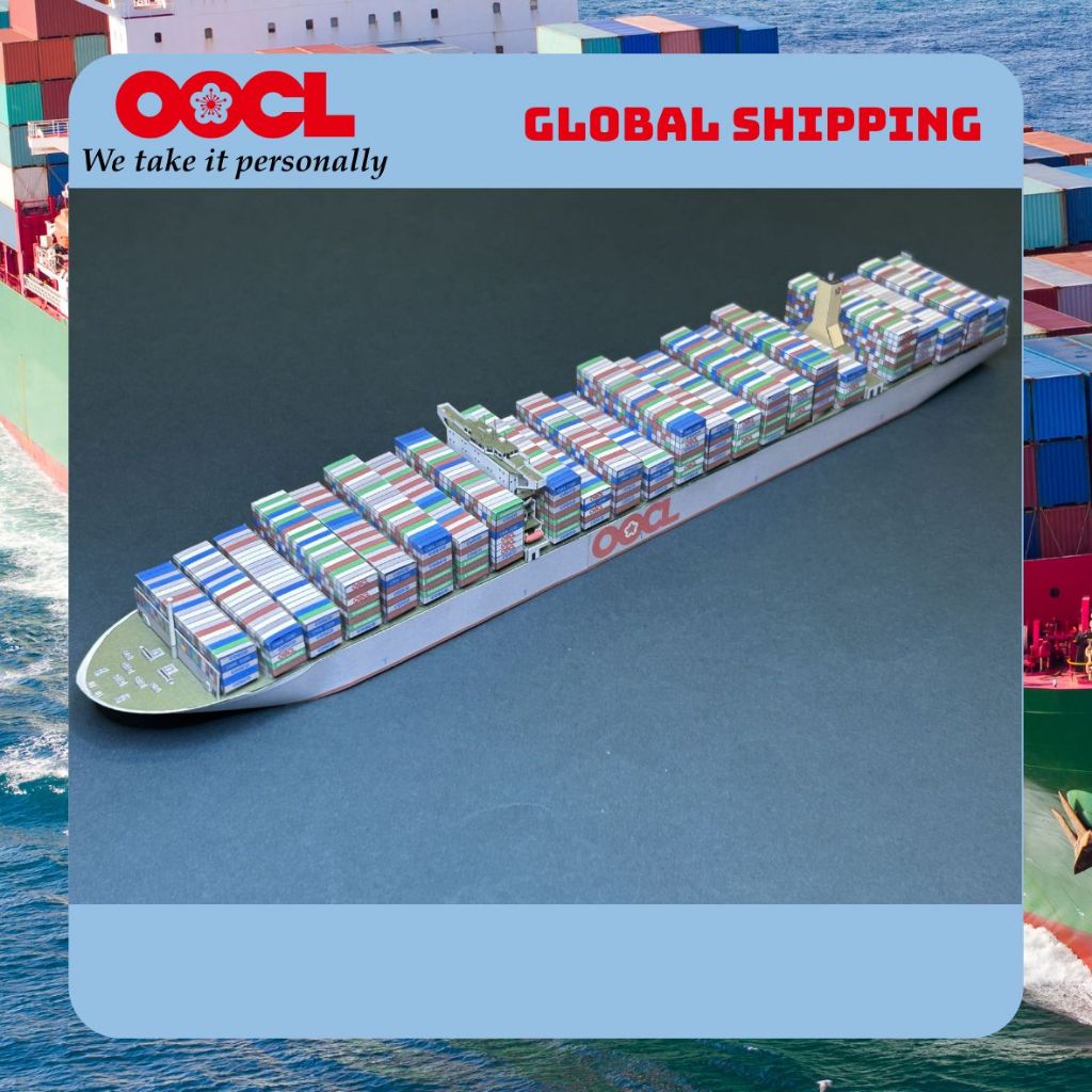OOCL Container Ship Paper Model | Shopee Malaysia