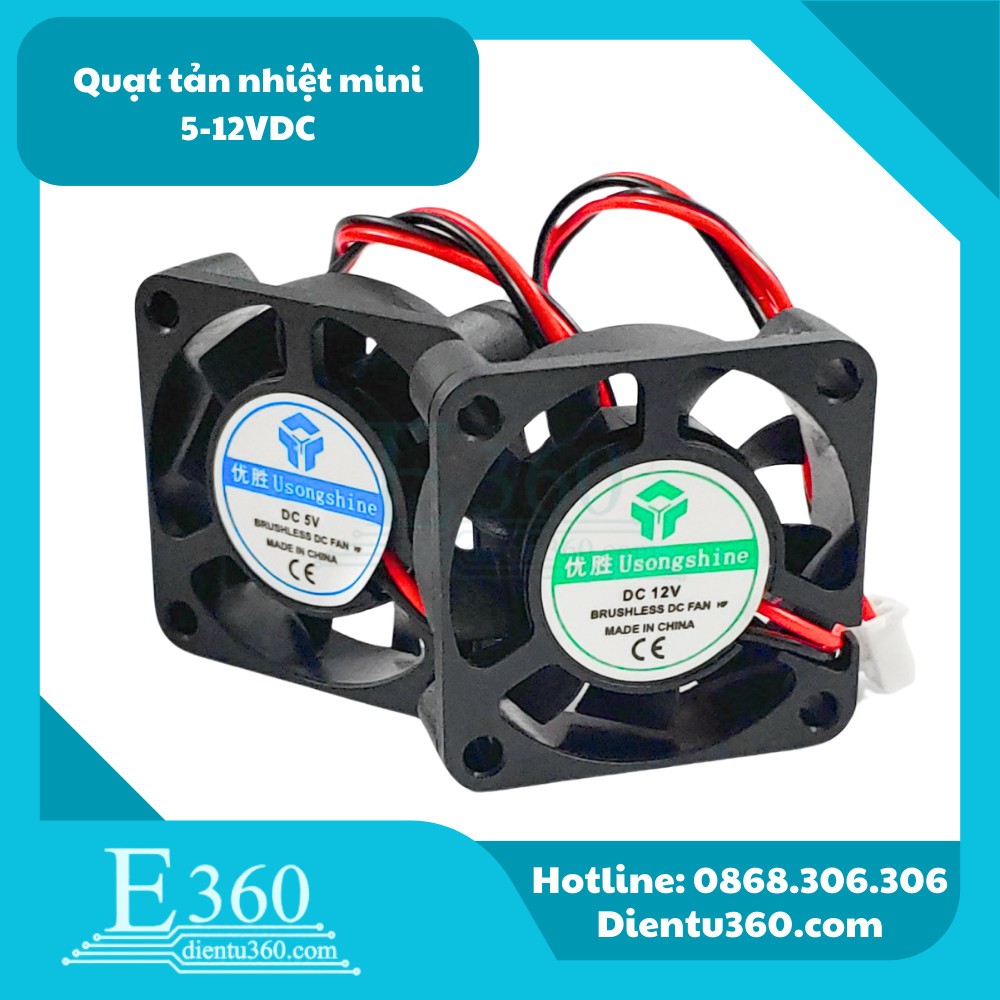 Mini 12VDC Radiator Fan (4010) | Shopee Malaysia