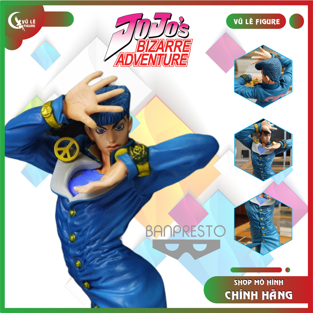 Banpresto - Jojos Bizarre Adventure Josuke Higashikata DX Vol.2 Model ...