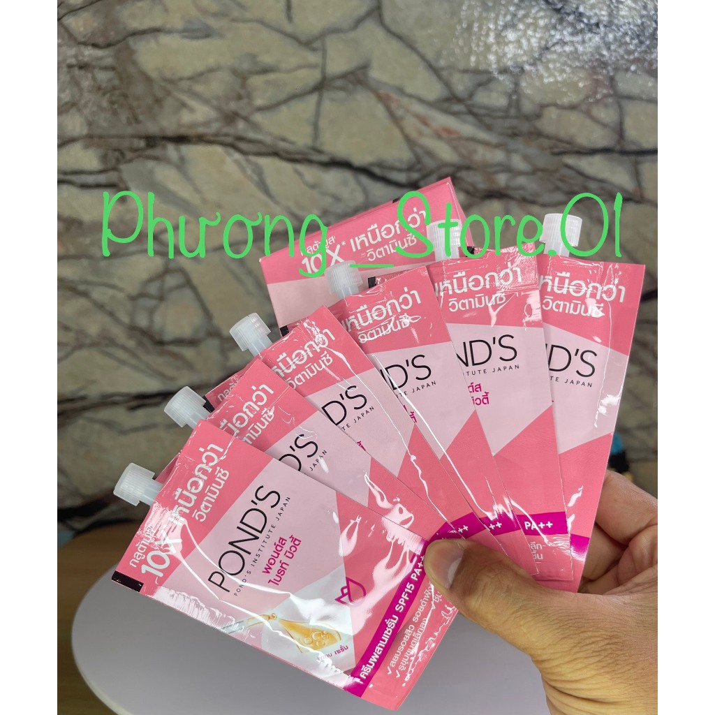 (GENUINE)Box of 6 Packs of Pond's Premium Whitening Cream domestically ...