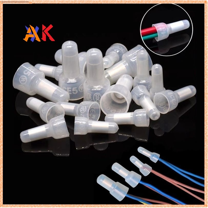 [V.A.K] Combo of 100 CE-2 aluminum core connectors for super fast ...