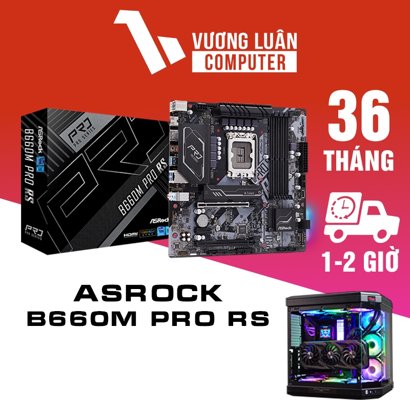 INTEL Main Asrock B660M Pro RS Computer Plugs Well Core i5 14500 ...