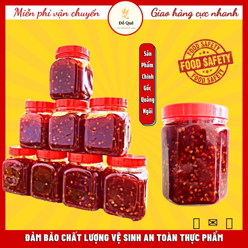 Jar 200GR 500GR 1KG Homemade Chili Sauce Super Quality, Food Safety
