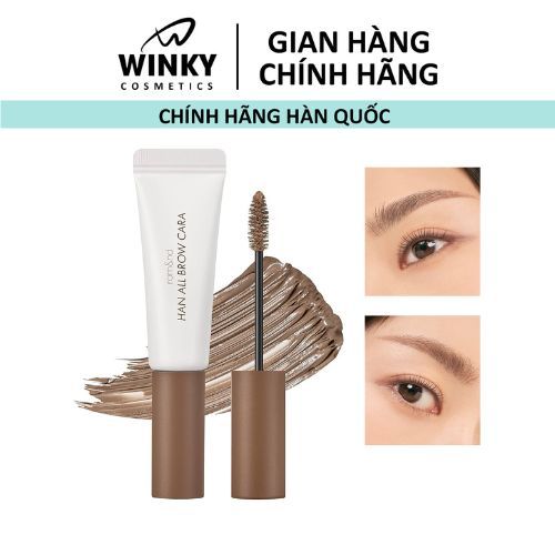 Romand Han All Brow Cara Eyebrow Mascara 9g | Shopee Malaysia