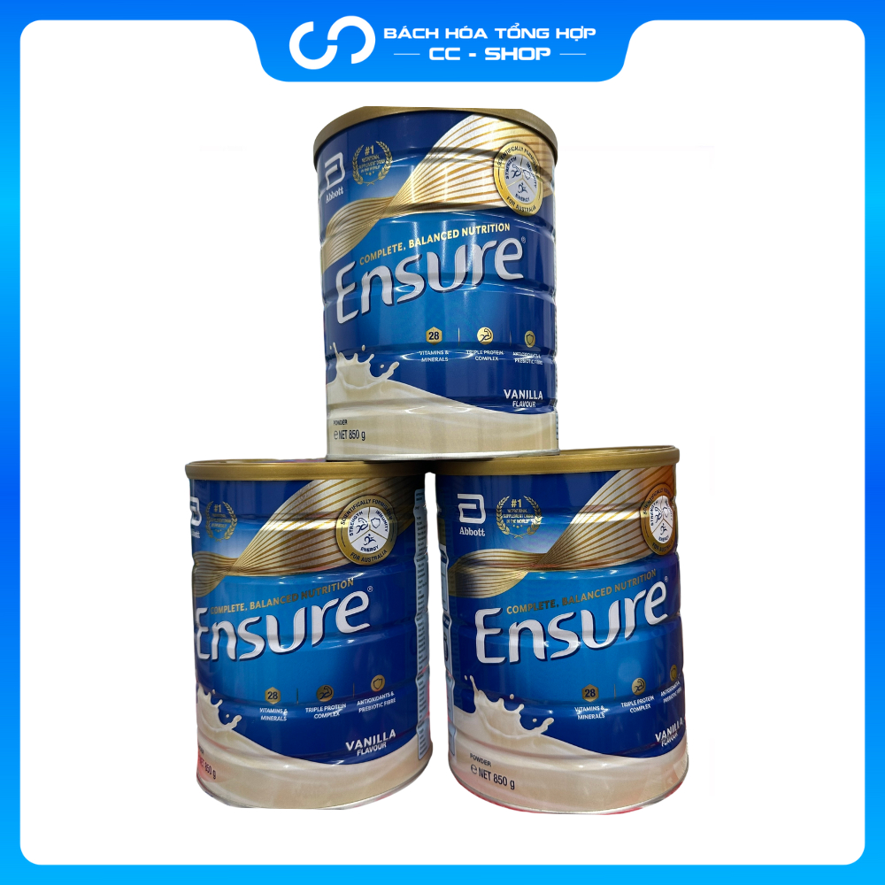 [New Model] Combo of 3 boxes of ensure AUSTRALIA powdered milk vanilla ...