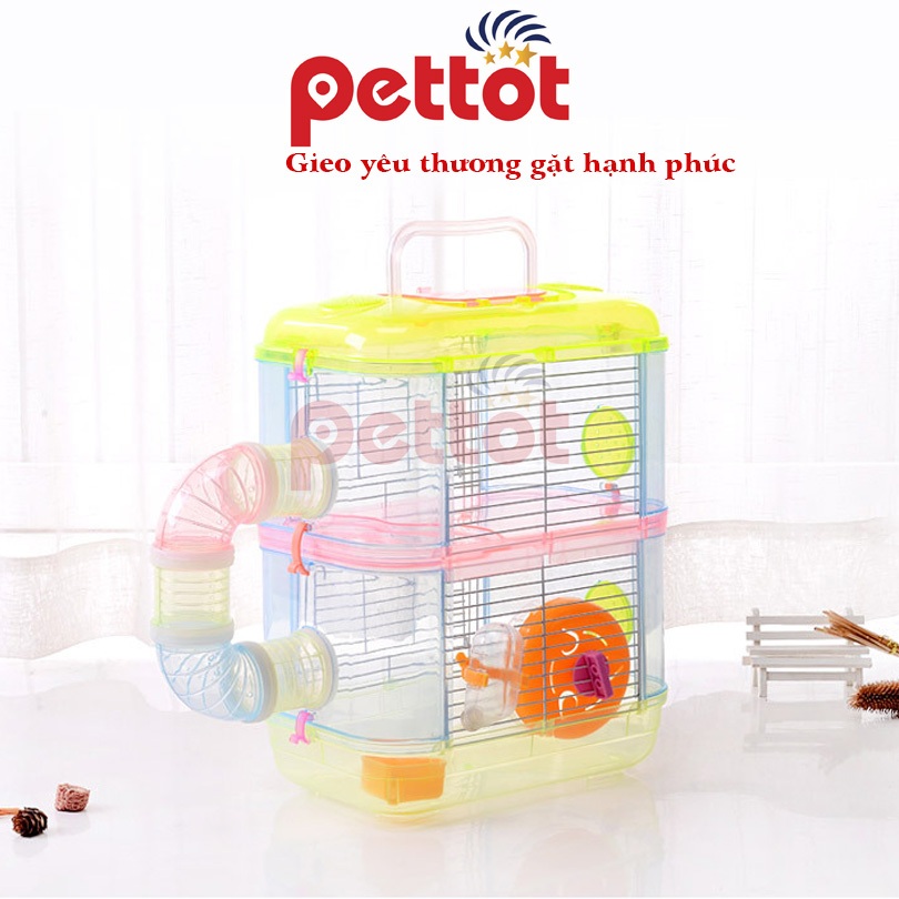 Photo inspiration: Gallery Detail: 2 Storey Golden Bear Spaceship Hamster Cage Transparent Crystal Hamster