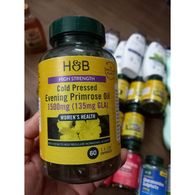 High Strength Cold Pressed Evening Primrose Oil, 1500mg - 60 caps main image 1