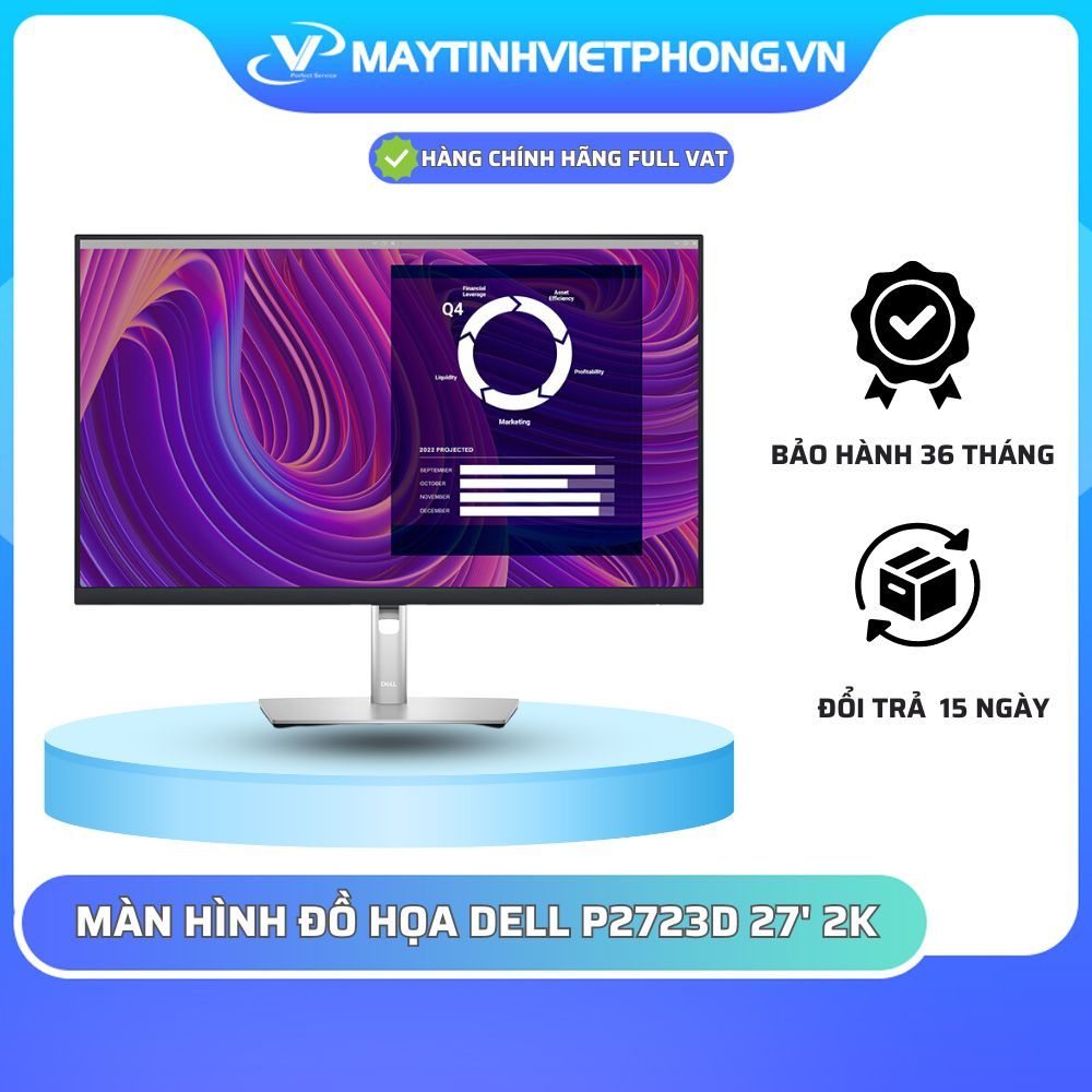 [FULL Vat] Graphics Screen DELL P2723D (27 INCH / QHD / IPS / 60HZ ...
